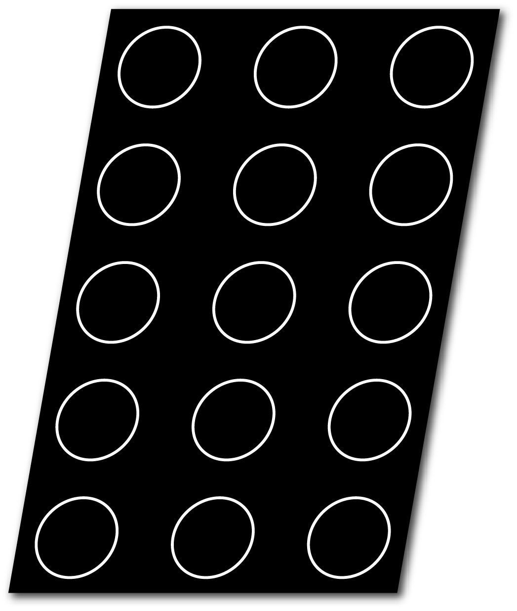 Форма силиконовая для выпечки "кружочки" FР02115 от СП Контакт