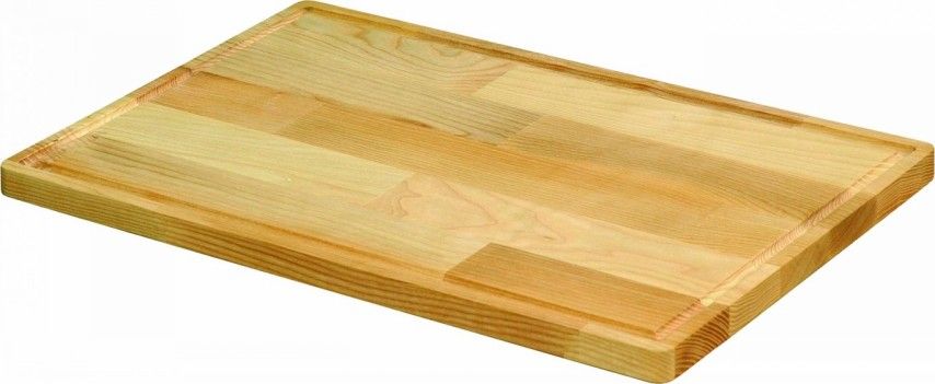 Кухонная доска разделочная деревянная 500×300×20мм  с канавкой  ДРКК 80 от СП Контакт