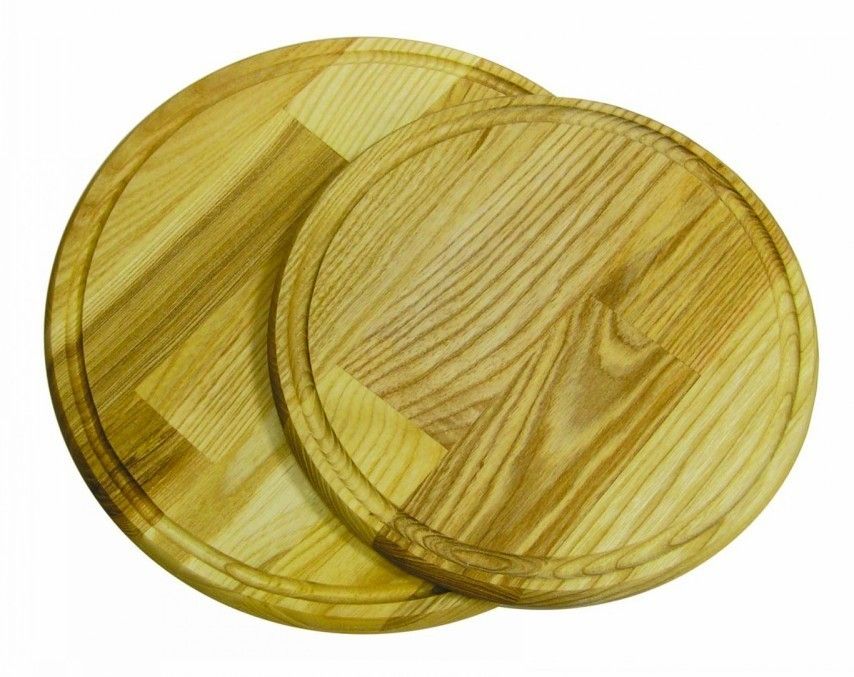 Кухонная доска деревянная круглая Ø250мм ГР0005 от СП Контакт