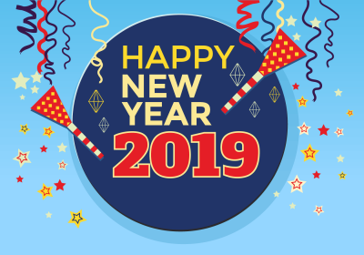 Поздравляем с Новым 2019 годом и Праздниками!