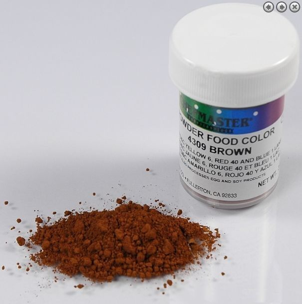 Краска пищевая сухая (коричневая) 4309 от СП Контакт