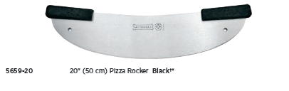 Нож полукруглый для нарезки пиццы профессиональный ,2-е ручки полипропиленовые, длина лезвия 500 мм 5659-20 от СП Контакт