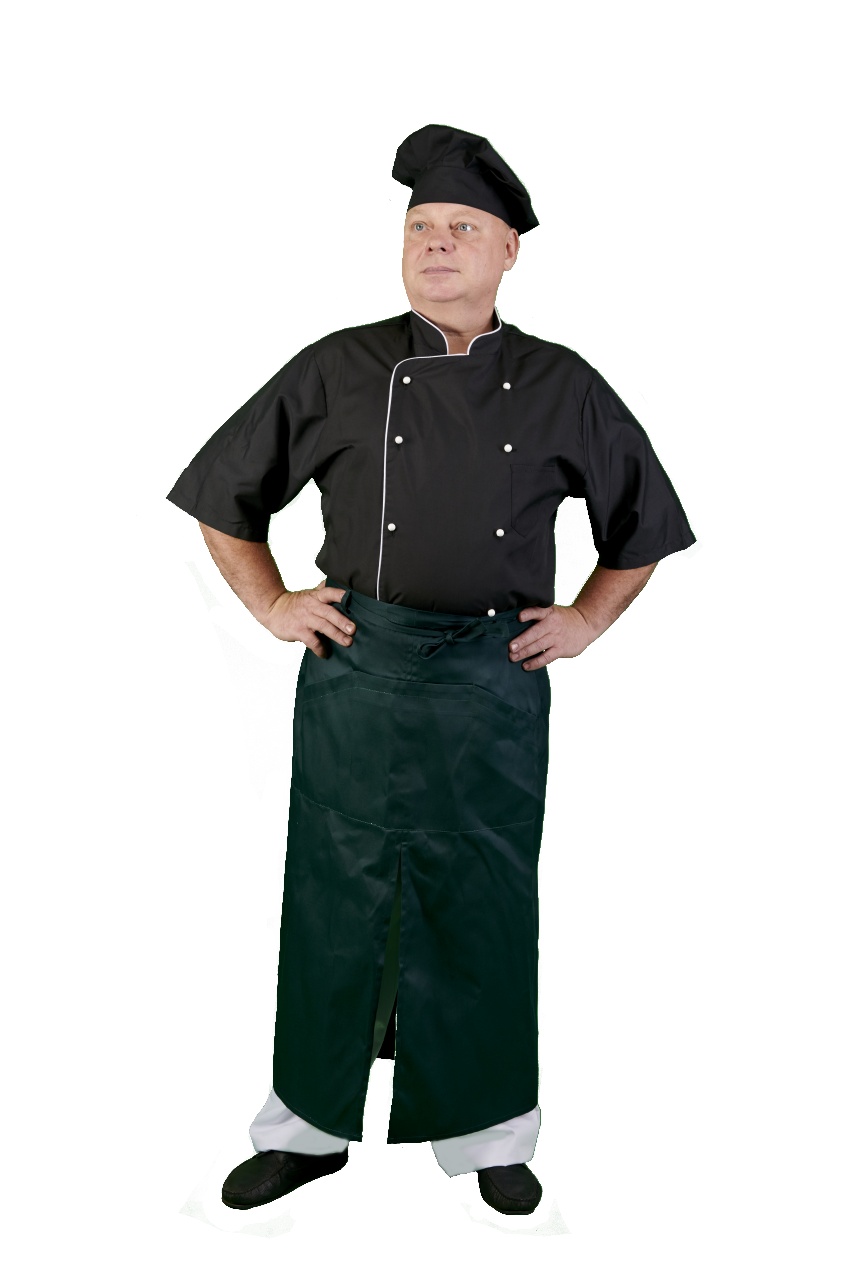 Фартук официанта зеленый  от СП Контакт