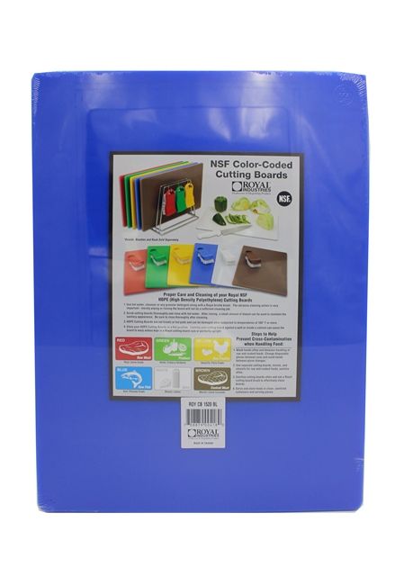 Доска пластиковая для нарезки 375×500х12,5мм голубая ROY CB 1520 BL от СП Контакт
