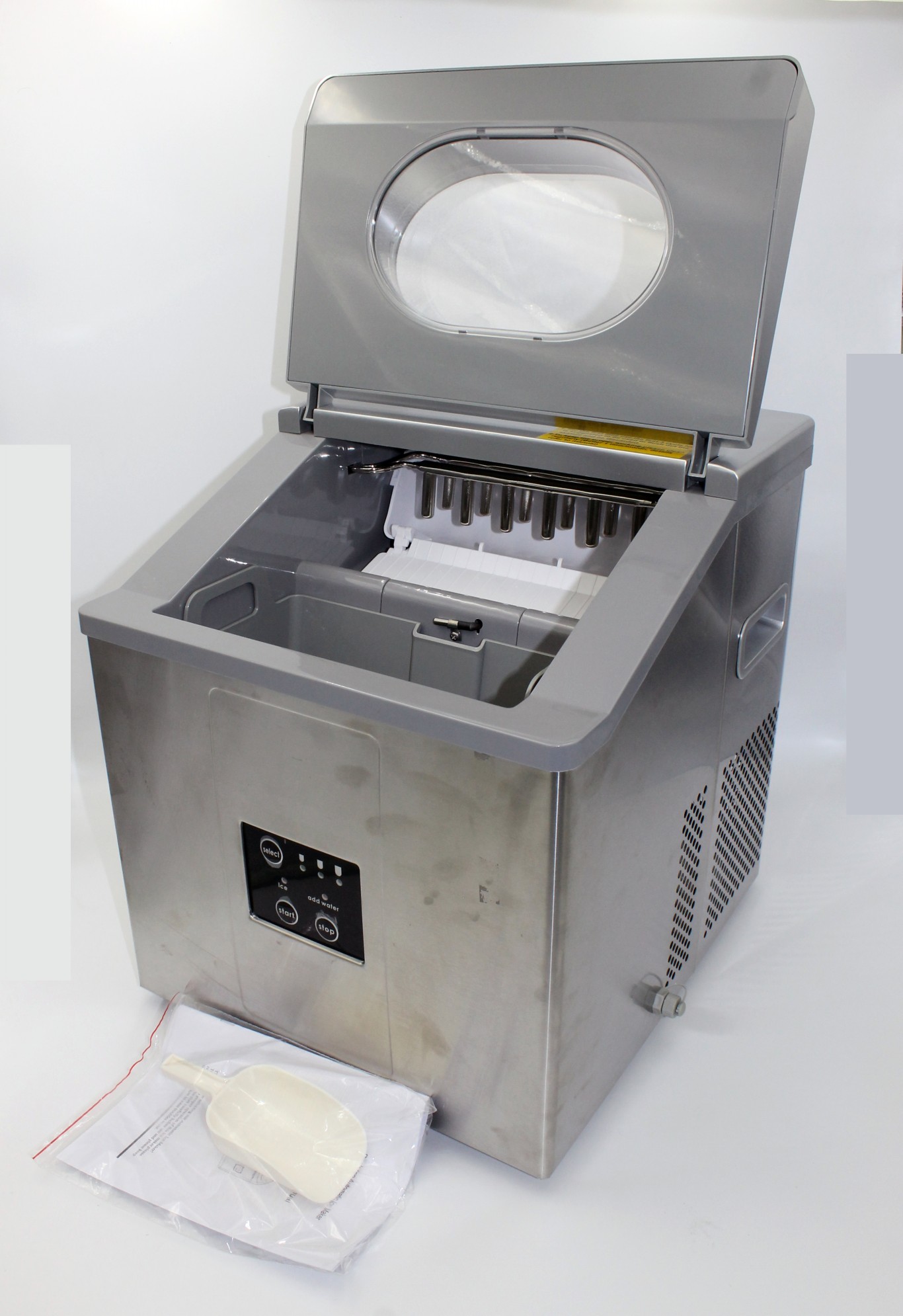 Льдогенератор 15кг/сутки цилиндрический лёд SYBO  ZB-15 от СП Контакт