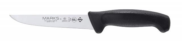 Нож для нарезки широкий жесткий чёрная  ручка  6-1/4"  МА15-6 от СП Контакт