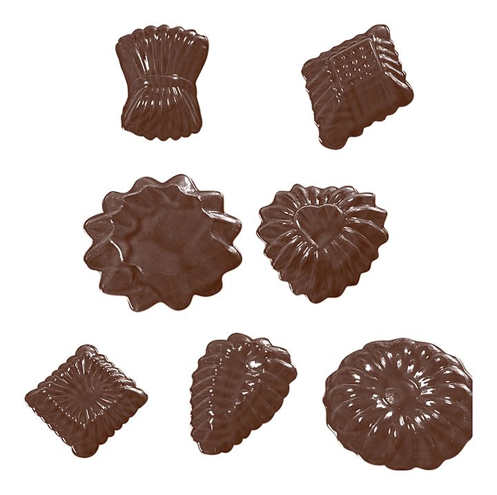 Форма для шоколада "ассорти конфеты" 15шт. Martellato 90-5105 от СП Контакт