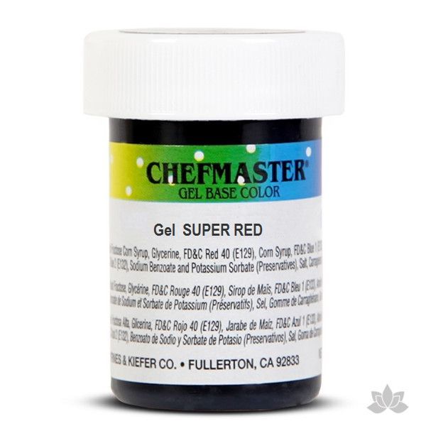 Краска пищевая (super red) 7366 от СП Контакт