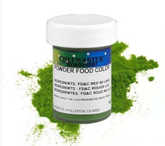Краска пищевая сухая (зеленая) 4303 от СП Контакт