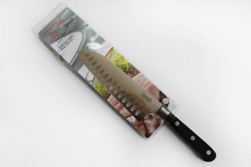 Нож Сантоку  профессиональный поварской  длина лезвия 165мм. CCSA16C от СП Контакт