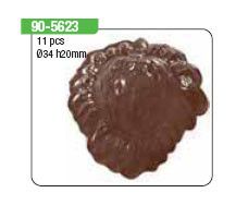 Форма для шоколада "клубника" 90-5623 от СП Контакт
