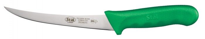Нож для разделки мяса, лезвие 15см (зелённая ручка) KWP-60G от СП Контакт
