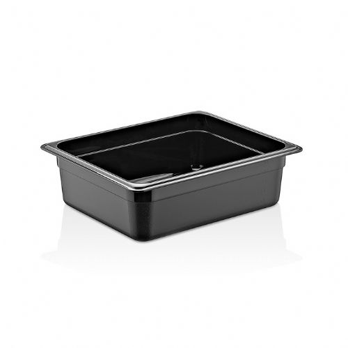 Гастроемкость GN 1/2-100 поликарбонат черная GastroPlast