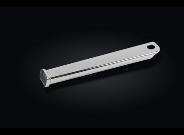 Refined steel handle
