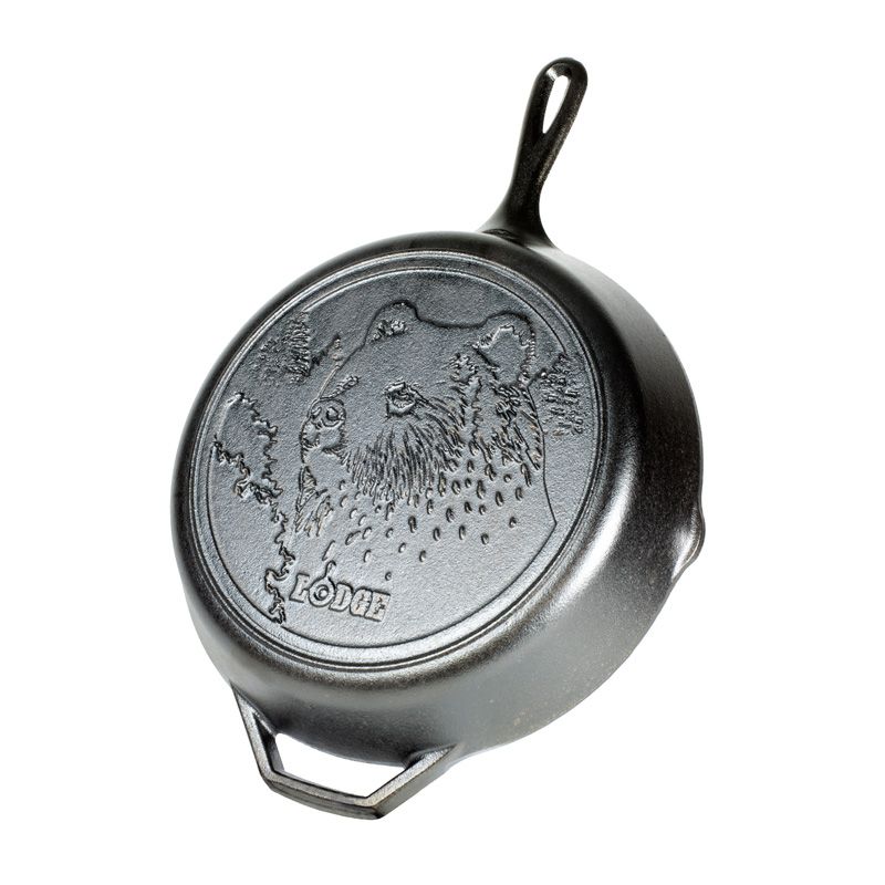 Сковорода чавунна, діам.300мм «Ведмідь» Lodge Cast Iron