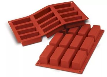 Siliconflex mould, cake, 12 fig.