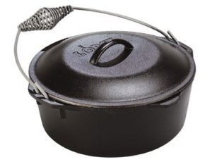Казан чавунний з кришкою, 4,75 л Lodge Cаst Iron L8DO3