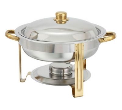 Чафиндиш круглай диам. 420х250мм Winco