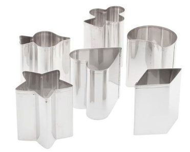 6-Piece Cake and Sandwich Cutter Set