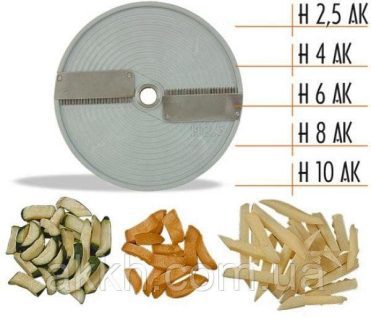 Crvded stick cutting disk 10*10