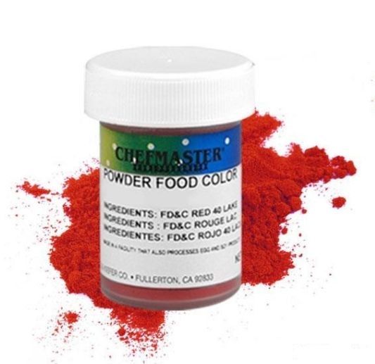 Candy Color, Dry Powder, 3gr RED