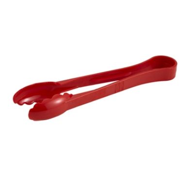 Policarbonate Utility Tong red 12”