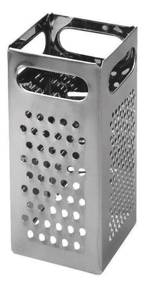 Square s/s four-sided grater