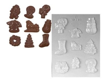 Chocolate mould, candycane