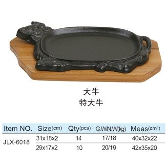 Cast Iron Plate, “Mutton”
