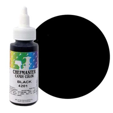 Candy color, 2oz, BLACK