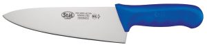 Ніж Шефський, лезо 20см (блакитна ручка) Winco KWP-80U