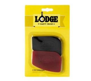 Міцний полікарбонатний скребок-2шт. для чавунної сковороди Lodge Cast Iron