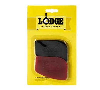 Міцний полікарбонатний скребок-2шт. для чавунної сковороди Lodge Cast Iron