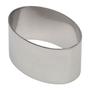 S/S Oval Shaped Ring 3,2