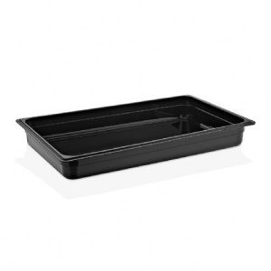 Ємність гастрономічна пластик.чорна   GN 1/1 h=65 мм GastroPlast GNP-1165BL