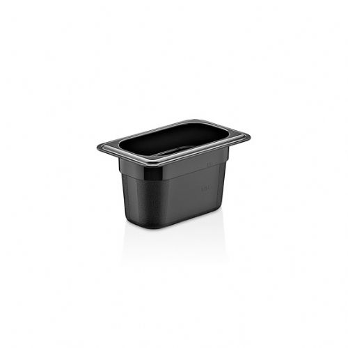 PC Food Pan, Ninth x 4″ BLACK