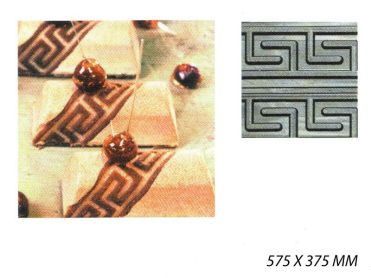 Relife Pastry Mat, Greek Frieze small