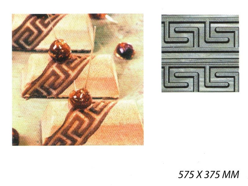 Форма силиконовая для выпечки рельефный рисунок «Small Greek Frieze»