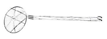 Scroll Mesh Skimmer, 7″