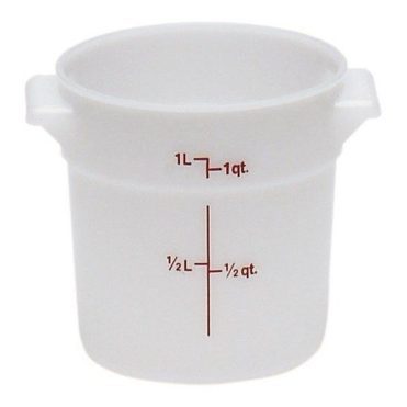 Poly Round Container 1 qt