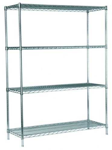 Heavy duty shelf set