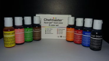 8-Pack of Liqua-Gel 0.7ozl Food Colors