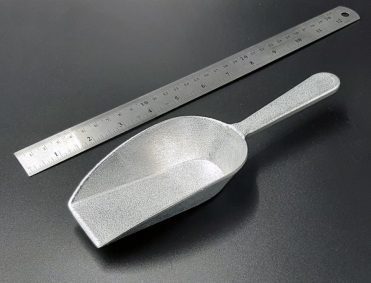 Совок алюминиевый, плоский, 120гр