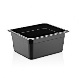 Ємність гастрономічна пластик.черного цвета   GN 1/2 h=150 мм GastroPlast GNP-12150BL