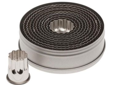 11 pc Fluted Round Cutter Set