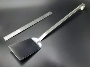 Лопатка  из нерж.стали 140х120мм  ВА