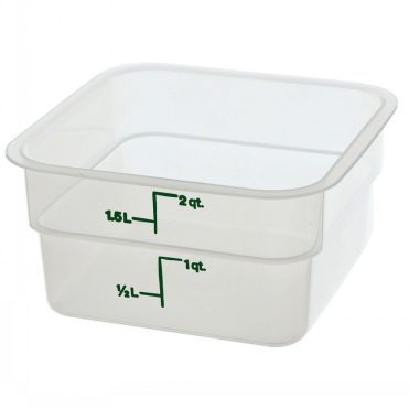 Poly Round Container 2qt