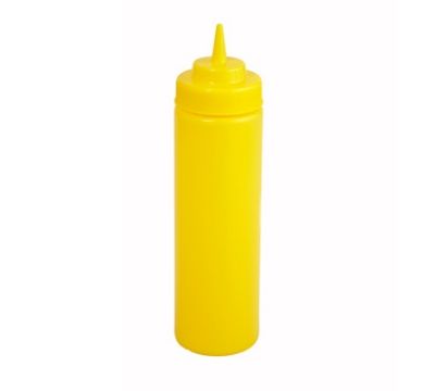 Пляшка для соусу пластикова 750 мл Жовта Winco