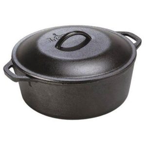 Козанок з кришкою чавунний 4,5л, 235x290x75 мм Lodge Cast Iron