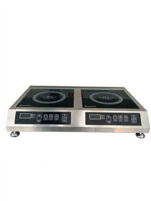 Плита 2-х конфоркова, індукційна CustomHeat SL-70-KPP1